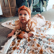 Cinnamon Leather Baby T Bar Shoe - Sommerfugl Kids