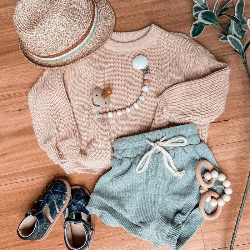 Zodiac Blue Leather Baby Sandal - Sommerfugl Kids