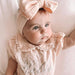 Baby Top Knot Double Bow Headband Fairy Floss - Sommerfugl Kids