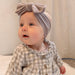 Baby Textured Single Soft Bow Knot Headband — Grey - Sommerfugl Kids