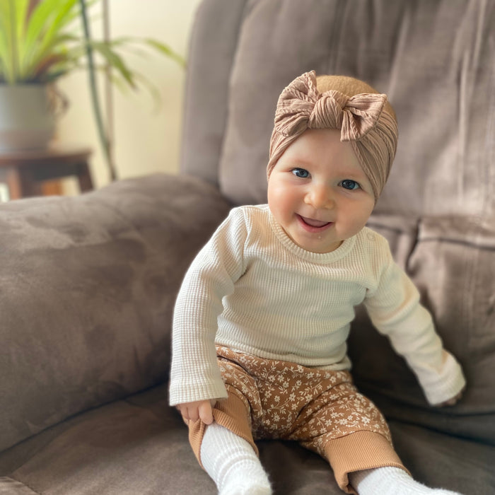 Baby top knot store headband