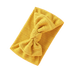Baby Light Knit Single Soft Bow Knot Headband — Mustard - Sommerfugl Kids