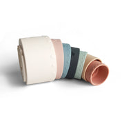 Silicone Baby Stacking Cups Bath & Beach — Pastel - Sommerfugl Kids