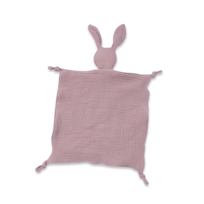 Cotton Baby Comforter Benni The Bunny — Mauve