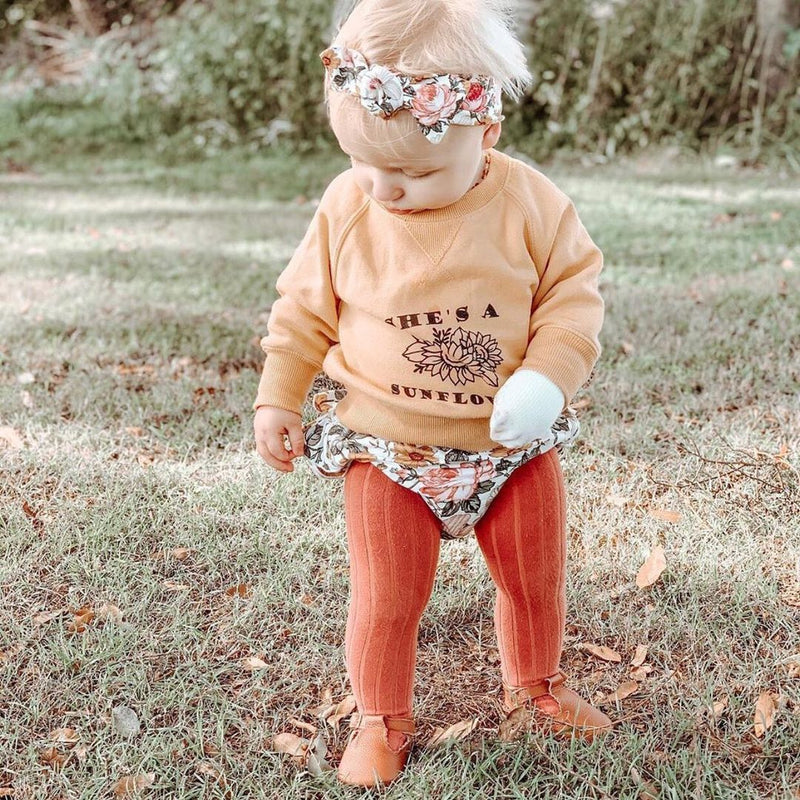 Cinnamon Leather Baby T Bar Shoe - Sommerfugl Kids