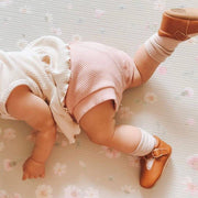 Cinnamon Leather Baby T Bar Shoe - Sommerfugl Kids