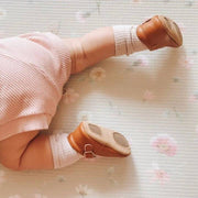 Cinnamon Leather Baby T Bar Shoe - Sommerfugl Kids