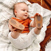 Nutmeg Wax Leather Baby Sandal - Sommerfugl Kids