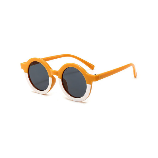 White Apricot Split Ava Baby Sunglasses - Sommerfugl Kids